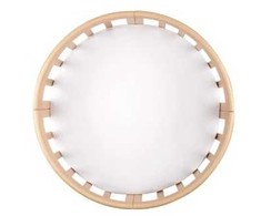 Waldin neperšlampama paklodė mažoms, Oval 73x73 lovytėms 7in1