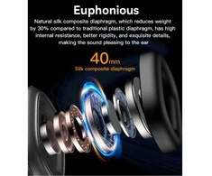 Ausinės Yesido EP05 BT 5.3 400mAh