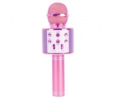 Mikrofonas Royal Song WS-858 rausvas