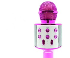 Mikrofonas Royal Song WS-858 rausvas