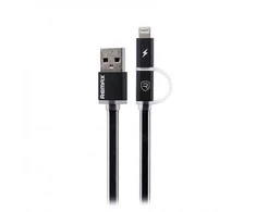Kab.Remax Aurora 2in1 RC-020T juodas