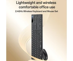 Klaviatūra ir pelė Yesido KB42 Wireless 2.4G USB juoda