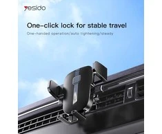 Yesido C162 automobilinis telefono laikiklis į groteles