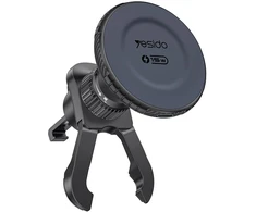 Yesido C319 automobilinis telefono laikiklis su bevieliu krovimu 15W