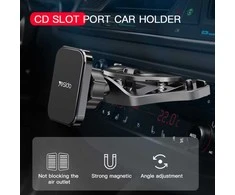 Yesido C92 magnetinis telefono laikiklis į CD