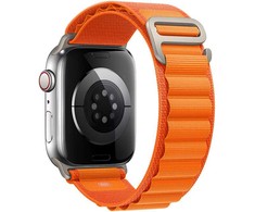 4Wrist Apple laikrodžio Alpine kilpos dirželiai #Oranžinis 42/44/45/49mm