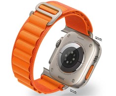 4Wrist Apple laikrodžio Alpine kilpos dirželiai #Oranžinis 42/44/45/49mm