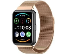 4Wrist Milano vilkikas su magnetiniu užsegimu, skirtas Huawei Watch FIT 2 - Rose Gold