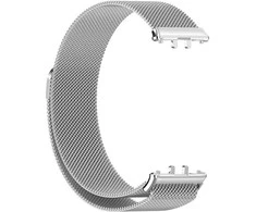4Wrist Řemínek pro Samsung Fit 3 - Milanese Loop Sidabrinis