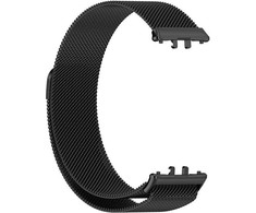 4Wrist Dirželis Samsung Fit 3 - Milanese Loop Juodas