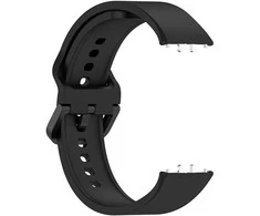 4Wrist Dirželis, skirtas Samsung Fit 3 – juoda silikoninė juostelė