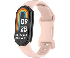 4Wrist Silikoninis dirželis skirtas Xiaomi 9 ir 8 - Rose