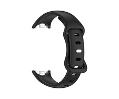 4Wrist Silikoninis dirželis Xiaomi 9 ir 8 - juodas