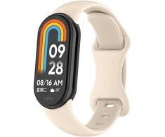 4Wrist Silikoninis dirželis „Xiaomi 9“ ir „8“ – kreminis