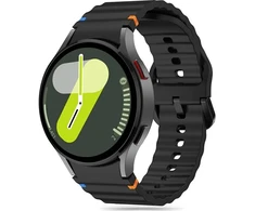 4Wrist Silicone strap for Samsung Galaxy Watch 7 - Juodas