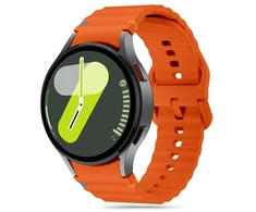 4Wrist Silicone strap for Samsung Galaxy Watch 7 - Oranžinis