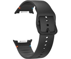 4Wrist Silikoninis dirželis, skirtas „Samsung Galaxy Watch 8“ – juodas