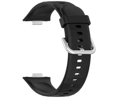 4Wrist Silikoninis dirželis, skirtas „Huawei Fit 3“ – juodas