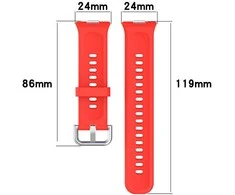 4Wrist Silikoninis dirželis, skirtas „Huawei Fit 3“ – rožinis