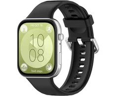 4Wrist Silikoninis dirželis, skirtas „Huawei Fit 3“ – juodas