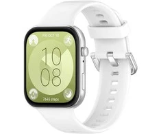 4Wrist Silicone strap for Huawei Fit 3 - Baltas