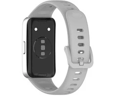 4Wrist Silikoninis dirželis Huawei Watch Band 10, 9, 8 - pilkas