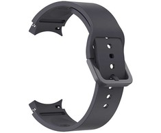 4Wrist Silikoninis dirželis, skirtas Samsung Galaxy Watch 6/5/4 – juodas