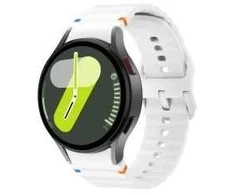 4Wrist Silikoninis dirželis, skirtas „Samsung Galaxy Watch 7“ – baltas
