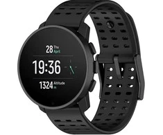 4Wrist Silicone strap for Suunto 22 mm - Juodas