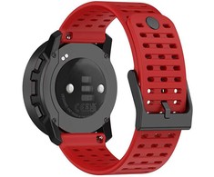 4Wrist Silikoninis dirželis, skirtas „Suunto 22 mm“ – raudonas
