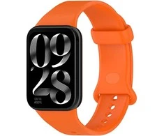 4Wrist Silicone strap for Xiaomi 9 Pro and 8 Pro - Oranžinis