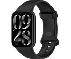 4Wrist Silikoninis dirželis, skirtas „Xiaomi 9 Pro“ ir „8 Pro“ – juodas