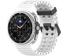4Wrist Silicone Sport Strap for Samsung Galaxy Watch8 - Baltas