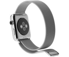 4Wrist Plieninis „Milan Pull“, skirtas „Apple Watch“ laikrodžiui – sidabrinis 38/40/41 mm
