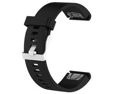 Strap Garmin Fenix ​​5S, 5S Plus, 6S, 6S Pro - Juodas