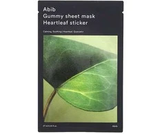 ABIB Gummy Sheet Mask Heartleaf Sticker, 27 ml