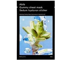 Abib Gummy Sheet Mask Sedum Hyaluron Sticker drėkinanti lakštinė veido kaukė, 27 ml