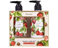 Accentra „Essential Botanics“ rankų priežiūros dovanų rinkinys „Strawberry &amp; Vanilla“