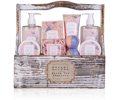 Accentra Gift set in a wooden basket Secret Garden