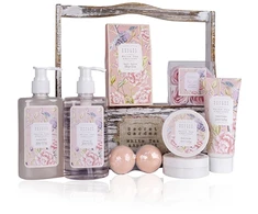 Accentra Gift set in a wooden basket Secret Garden