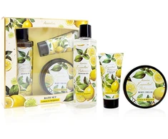 Accentra Lemon &amp; Bergamot Essential Botanical Gift Set