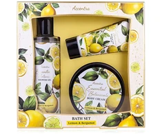 Accentra Lemon &amp; Bergamot Essential Botanical Gift Set