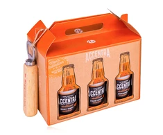 Accentra Men's Collection gift set with opener