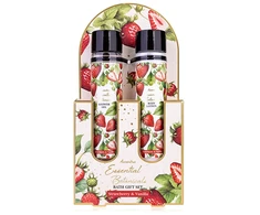 Accentra Strawberry &amp; Vanilla Essential Botanicals Tube Gift Set