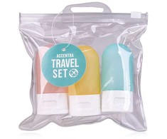 Accentra Travel set of tubes 3 pcs.
