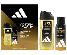 Adidas Victory League - deodorant ve spreji 150 ml + sprchový gel 250 ml
