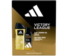 Adidas Victory League - deodorant ve spreji 150 ml + sprchový gel 250 ml