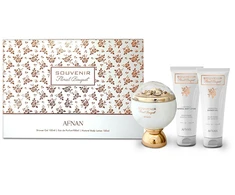 Afnan Souvenir Floral Bouquet - EDP 100 ml + dušo želė 100 ml + kūno losjonas 100 ml