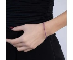 Again Jewelry Mineralinė rubino apyrankė AJKNR014