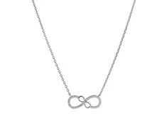 Again Jewelry Vėl papuošalai Populiarus Infinity Sidabrinis Kaklo papuošalas AJNA0032